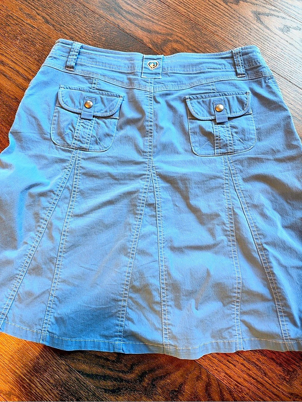 Kuhl Splash Skirt Blue A-Line Skirt Size 10